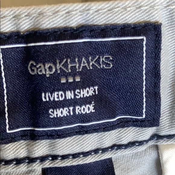 SOLID!! GAP MENS KHAKIS DRESS SHORTS - Picture 5 of 6